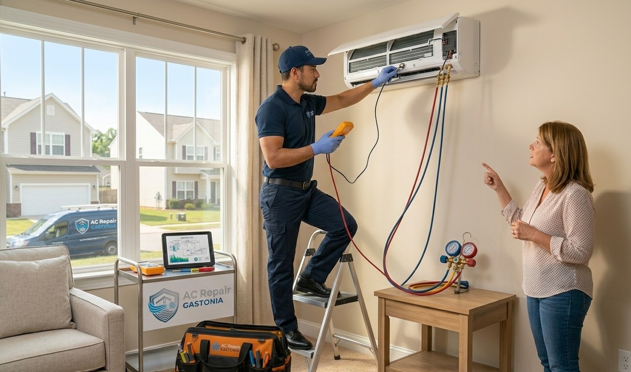 ac repair gastonia expert fixing ac wont turning on issue